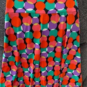 LuLaRoe Ladies XS Polka Dot Skirt